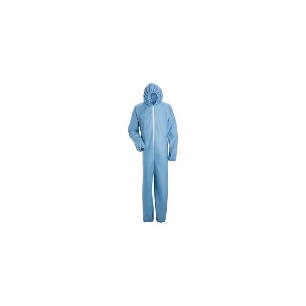Chemical Splash Disposable Flame Resistant Coverall KDE4, Sky Blue, Size L Regular, Vf Imagewear, Mfr#: KDE4SBRGL